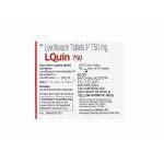 エルクイン750 LQuin 5750, クラビットジェネリック, レボフロキサシン500mg 箱面製造情報